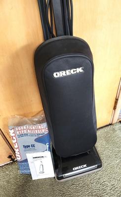 Lot #130 Oreck XL Lightweight Vacuum Cleaner with Bags