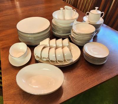 Lot #137 Large Set of Noritake Fine China "Lorelei" pattern (Japan) - service for 12 - 1965-1979