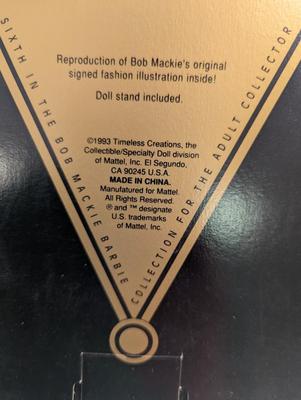 Bob Mackie Masquerade Ball Barbie Lot 7