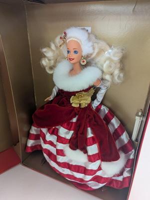 Limited Edition The Winter Princess Collection Jewel Princess & Peppermint Princess Barbies Lot 12