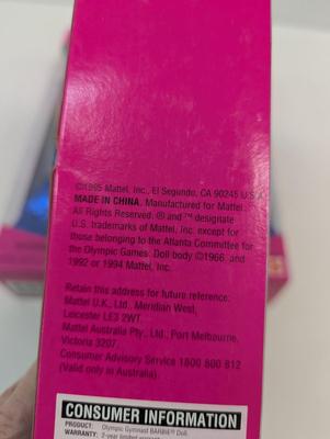 Special Edition Sapphire Sophisticate & Redhead Olympic Gymnast Barbies Lot 23