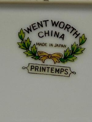 Vintage 16" Oval Serving Platter Printemps by WENTWORTH