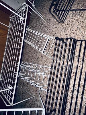 AN ARRAY OF ORGANIZATIONAL RACKS