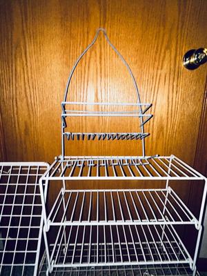 AN ARRAY OF ORGANIZATIONAL RACKS
