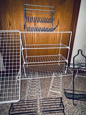AN ARRAY OF ORGANIZATIONAL RACKS