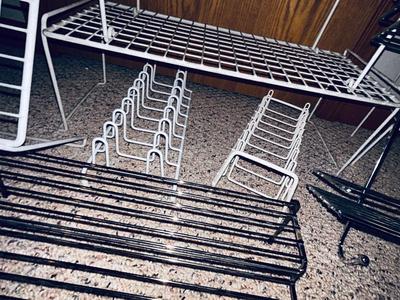 AN ARRAY OF ORGANIZATIONAL RACKS