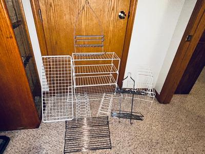 AN ARRAY OF ORGANIZATIONAL RACKS