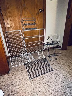 AN ARRAY OF ORGANIZATIONAL RACKS