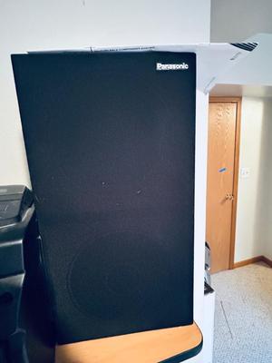 JVC STEREO, PANASONIC SPEAKERS AND SUPERBLONG HDMI CORDS