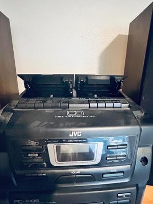 JVC STEREO, PANASONIC SPEAKERS AND SUPERBLONG HDMI CORDS
