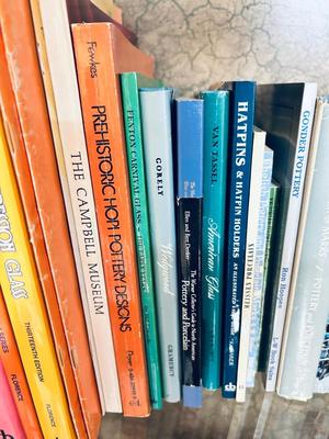 ALL SORTS OF LITERATURE ON GLASS POTTERY, AND MORE