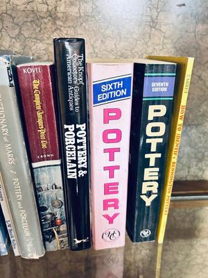 ALL SORTS OF LITERATURE ON GLASS POTTERY, AND MORE