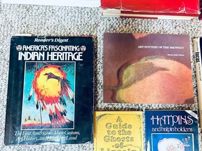 GREAT WORLD ATLAS, MOTOR CARRIERS ATLAS, HATPINS, INDIAN HERITAGE AND MORE BOOKS