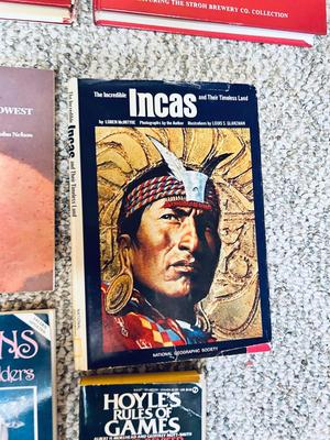 GREAT WORLD ATLAS, MOTOR CARRIERS ATLAS, HATPINS, INDIAN HERITAGE AND MORE BOOKS
