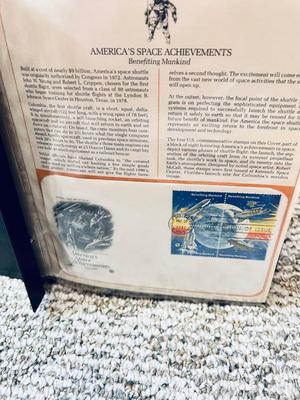 U.S. FIRST DAY COVER STAMP BOOK, POPULAR MECHANIC SHOP NOTEBOOKS , INVENTORS HANDBOOK, AND MORE
