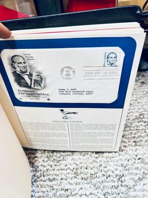 U.S. FIRST DAY COVER STAMP BOOK, POPULAR MECHANIC SHOP NOTEBOOKS , INVENTORS HANDBOOK, AND MORE