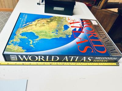 REALLY COOL MASSIVE WORLD ATLAS FROM THE YEAR 2000
