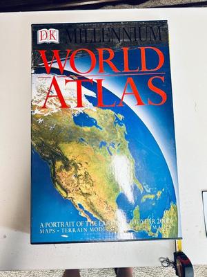 REALLY COOL MASSIVE WORLD ATLAS FROM THE YEAR 2000