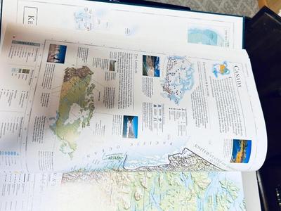 REALLY COOL MASSIVE WORLD ATLAS FROM THE YEAR 2000