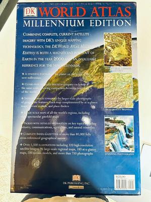 REALLY COOL MASSIVE WORLD ATLAS FROM THE YEAR 2000