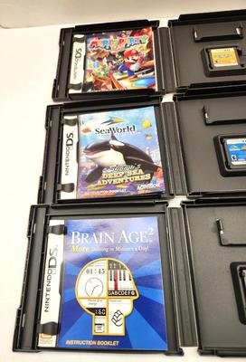 Lot #150 Group of 6 Nintendo DS Games plus 1 empty case
