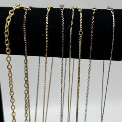 Gold Toned Necklaces with Pendants by Sarah Coventry & More (ST-HS)