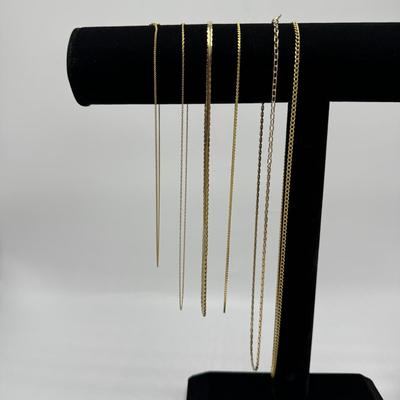 Gold Toned Necklaces with Pendants by Sarah Coventry & More (ST-HS)