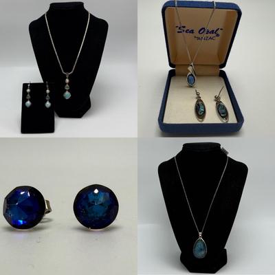 Semi-Precious Gemstones with Sterling Chains & More (ST-HS)