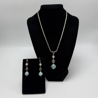 Semi-Precious Gemstones with Sterling Chains & More (ST-HS)