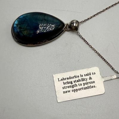 Semi-Precious Gemstones with Sterling Chains & More (ST-HS)