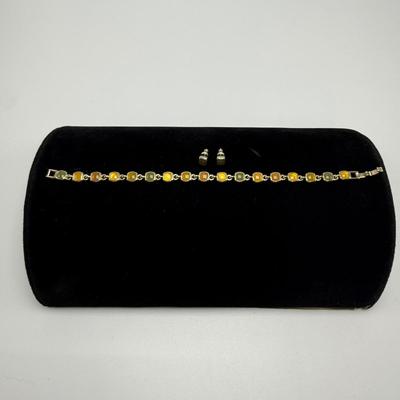Collection of Dazzling Earrings, Rings, & Bracelets (ST-HS)