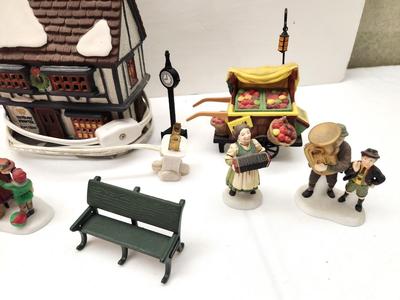 Lot #157 Lot of Dept. 56 Village Accessories - 1 house, 9 figures