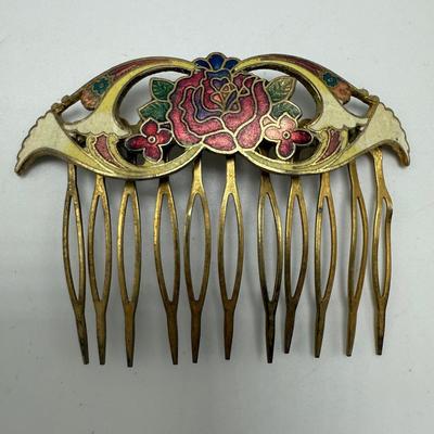 Cloisonné Enamel Hair Combs & More Hair Accessories (ST-HS)