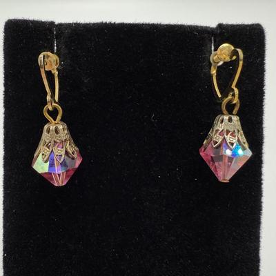 Krementz Set with Monet & More Screw Back Clip Earrings (ST-HS)