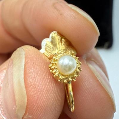 Krementz Set with Monet & More Screw Back Clip Earrings (ST-HS)