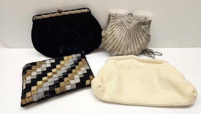 Lot #165 Lot of 4 Vintage Evening Bags