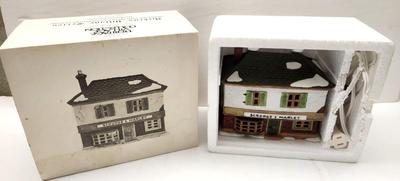 Lot #167 Dept 56 Lighted House - Dicken's Village - Scrooge and Marley
