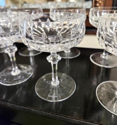 Lot #169 Lot of 11 Gorham "La Scala" Champagne Glasses