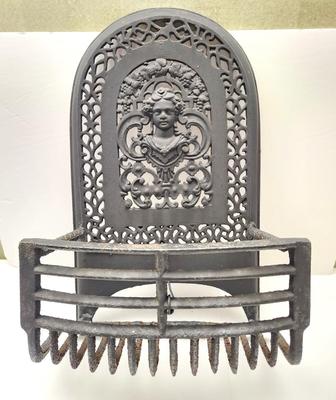 Lot #184 Antique Insert for Coal Burning Fireplace - Victorian