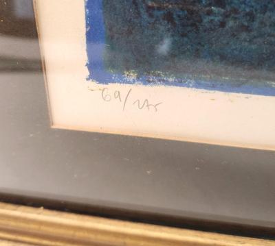 Lot #189 Signed/Numbered Lithograph by "Hoi" - Mid Century