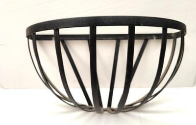 Lot #190 Metal Plant Basket - outdoor/patio