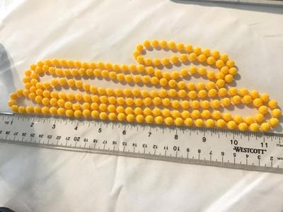 Sunshine Yellow Layering Necklace