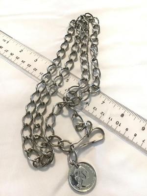 32 inch Chain Quarter Belt