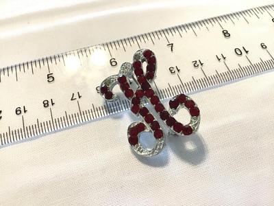 Monogram Fashion Pin