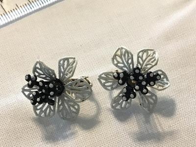 Vintage Métal Earrings