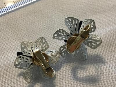 Vintage Métal Earrings