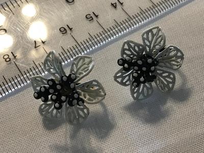 Vintage Métal Earrings