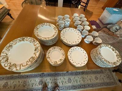 American Atelier Heavenly Hosts China set & American Atelier Party Time set