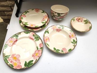 Lot #200 Franciscan "Desert Rose" Lot - miscellaneous pieces - 8 total