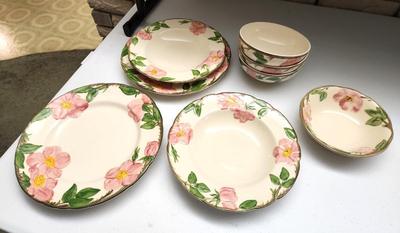 Lot #200 Franciscan "Desert Rose" Lot - miscellaneous pieces - 8 total